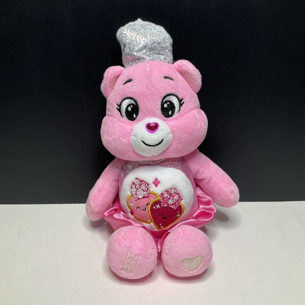 Care Bears x Wicked Glinda Love-a-Lot Bear 9" Plush Stuffed Animal Basic Fun